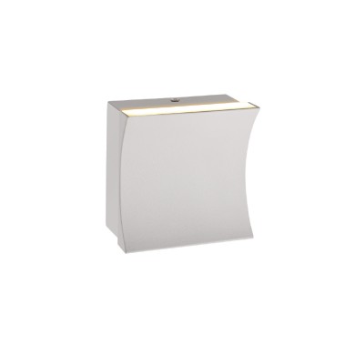 CHESSY-WALL LAMP SAND WHITE ALUMINIUM LED SMD 7W CCT 350Lm IP20 105X105X55MM