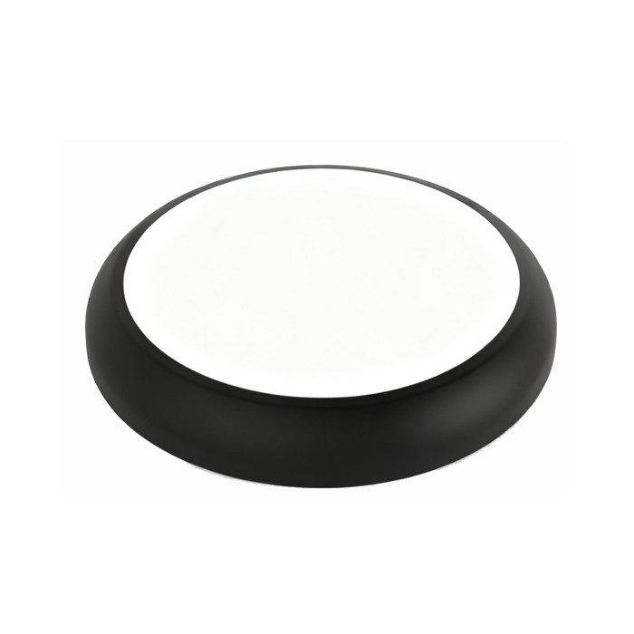 LED CEILING LAMP CORDIN SWITCHING 16W 1920lm/14W 1680lm/8W 1000lm 220-240V 5CCT 120° IP65 Φ316x74mm BLACK