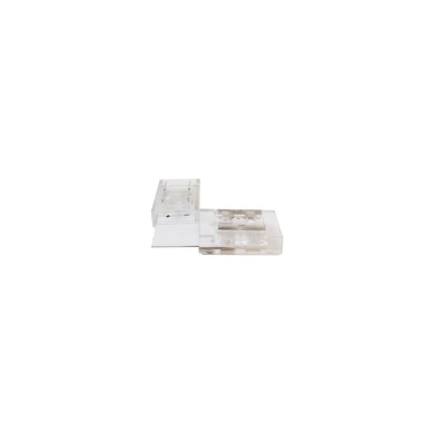 90° TRANSPARENT CONNECTOR FOR LED COB STRIP IP20 Ra