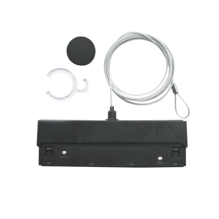 KIT ΕΓΚΑΤΑΣΤΑΣΗΣ ΓΙΑ COSMO20*B & COSMO40*B ΜΑΥΡΟΣ ΜΑΤ ΜΑΓΝΗΤΙΚΟΣ ΑΝΤΑΠΤΟΡΑΣ & 2M AΤΣΑΛΙΝΗ NTIZA ME ΚΛΙΠ