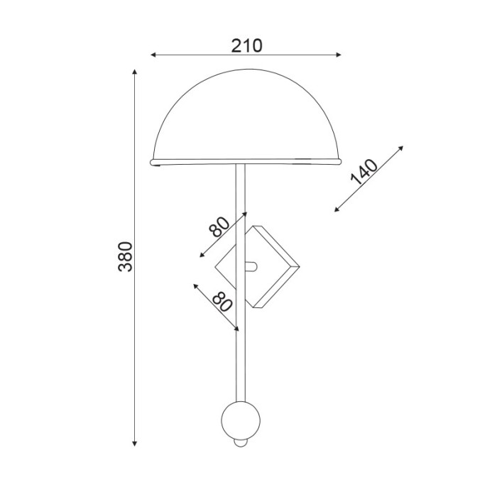 NETTO ΦΩΤΙΣΤΙΚΟ ΕΠΙΤΟΙΧΟ ΛΕΥΚΟ ΜΑΡΝΑΡΙΝΟ ΜΕΤΑΛΛΙΚΟ ΣΥΜΒΑΤΙΚΟ 1ΧΕ14 IP20 210Χ380mm