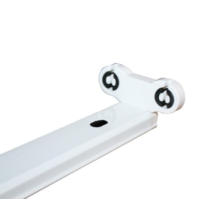 LUMINAIRE FOR LAMP LED T8 230V DOUBLE LIGHTING 2X60mm