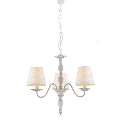 NETTO ΦΩΤΙΣΤΙΚΟ ΚΡΕΜΑΣΤΗ ΛΕΥΚΟ ΑΝΤΙΚΕ ΜΕΤΑΛΛΙΚΟ ΣΥΜΒΑΤΙΚΟ 3ΧΕ14 IP20 Φ570Χ1030mm