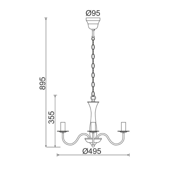 NETTO ΦΩΤΙΣΤΙΚΟ ΚΡΕΜΑΣΤΟ ΛΕΥΚΟ ΜΑΤ ΜΕΤΑΛΛΙΚΟ ΣΥΜΒΑΤΙΚΟ 3ΧΕ14 IP20 Φ95Χ895mm