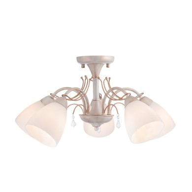 NETTO ΦΩΤΙΣΤΙΚΟ ΚΡΕΜΑΣΤΟ ΛΕΥΚΗ ΠΑΤΙΝΑ ΜΕΤΑΛΛΙΚΟ ΣΥΜΒΑΤΙΚΟ 5ΧΕ14 IP20 Φ610Χ920mm