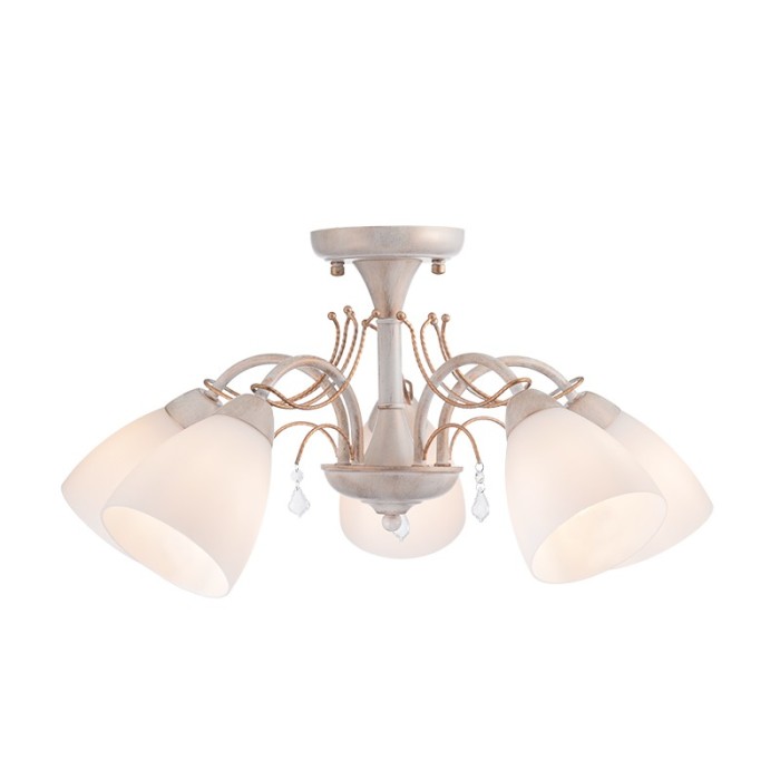 NETTO ΦΩΤΙΣΤΙΚΟ ΚΡΕΜΑΣΤΟ ΛΕΥΚΗ ΠΑΤΙΝΑ ΜΕΤΑΛΛΙΚΟ ΣΥΜΒΑΤΙΚΟ 5ΧΕ14 IP20 Φ610Χ920mm