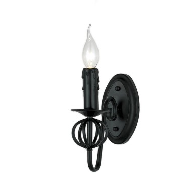 NETTO WALL LAMP METAL BLACK 1ΧΕ14