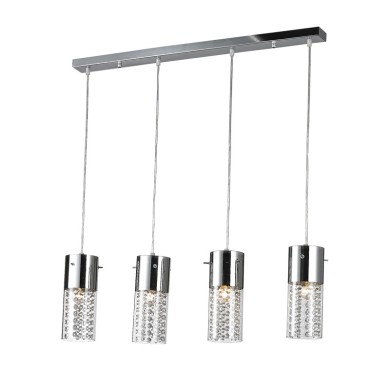 NETTO ΦΩΤΙΣΤΙΚΟ ΚΡΕΜΑΣΤΟ ΧΡΩΜΙΟ ΜΕΤΑΛΛΙΚΟ ΣΥΜΒΑΤΙΚΟ 4ΧΕ14 IP20 820Χ1200mm