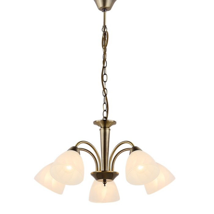 NETTO ΦΩΤΙΣΤΙΚΟ ΚΡΕΜΑΣΤΟ ΜΠΡΟΝΖΕ ΜΕΤΑΛΛΙΚΟ ΣΥΜΒΑΤΙΚΟ 5ΧΕ14 IP20 Φ553Χ720mm