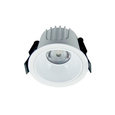 LED ΧΩΝΕΥΤΟ ΦΩΤΙΣΤΙΚΟ ΛΕΥΚΟ 230V AC 20W 3000K 2200LM 40° IP44 Ra80 Φ107x70mm 5YRS