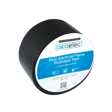 ELECTRICAL PVC TAPE ACAELEC BLACK 0.13mmx38mmx20yds
