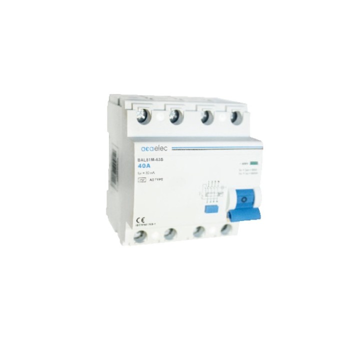 RCCB 4x100A 30mA 4M A-Type  