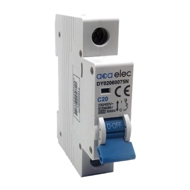 MCB 1P C20 4,5KA 1M