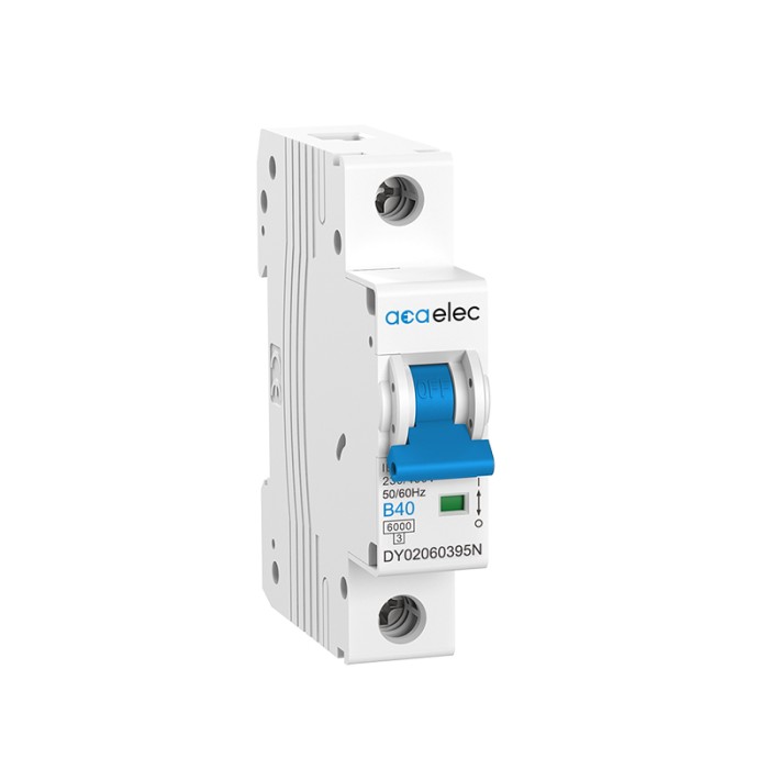 MCB 1P B40 6KA 1M