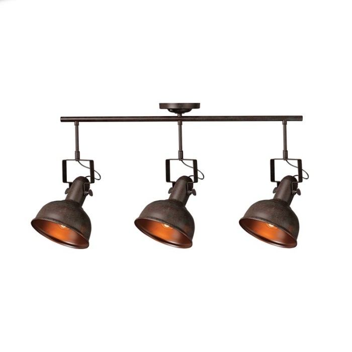 NETTO ΦΩΤΙΣΤΙΚΟ ΟΡΟΦΗΣ ΣΚΟΥΡΙΑ ΣΚΟΥΡΗ ΚΑΦΕ ΜΕΤΑΛΛΙΚΟ ΣΥΜΒΑΤΙΚΟ 3ΧΕ27 IP20 800Χ420mm