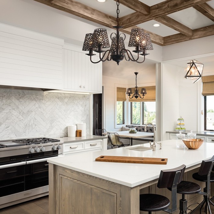 NETTO ΦΩΤΙΣΤΙΚΟ ΚΡΕΜΑΣΤΗ ΧΑΛΚΙΝΟ ΜΕΤΑΛΛΙΚΟ ΣΥΜΒΑΤΙΚΟ 5ΧΕ14 IP20 Φ110Χ700mm