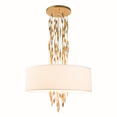 NETTO ΦΩΤΙΣΤΙΚΟ ΚΡΕΜΑΣΤΗ ΣΑΜΠΑΝΙΖΕ ΧΡΥΣΟ ΜΕΤΑΛΛΙΚΟ ΣΥΜΒΑΤΙΚΟ 5ΧΕ14 IP20 Φ600Χ1000mm