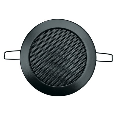 RECESSED SPEAKER BLACK, Ø8,5cm, 8Ω, 6Wrms