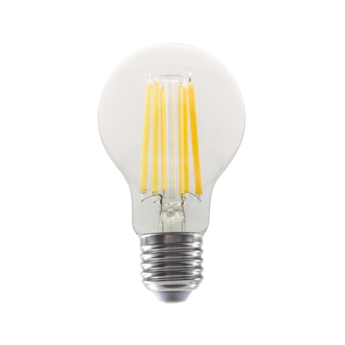 LED FILAMENT E27 A60 12W 4000K 230V AC 1600LM RA80 30000H 360°