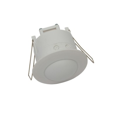 MOTION DETECTOR MICROWAVE FLUSH MOUNTED 230V IP20 360° ~8m MAX WHITE