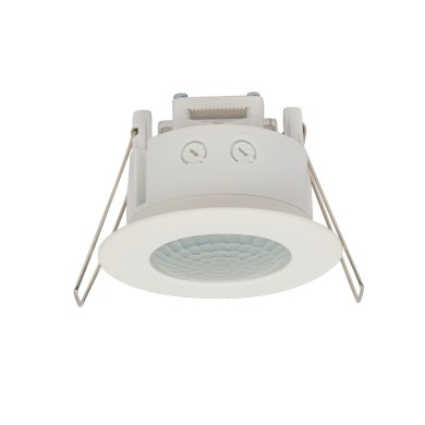MOTION DETECTOR INFRARED FLUSH MOUNTED 230V IP65 360° ~8m MAX WHITE