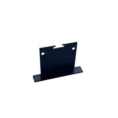 SET OF METAL END CAPS FOR P211 2 PCS WITHOUT HOLE BLACK