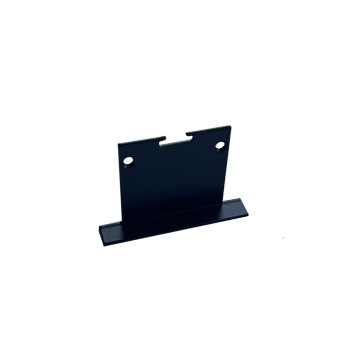 SET OF METAL END CAPS FOR P211 2 PCS WITHOUT HOLE BLACK