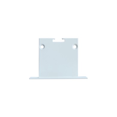 SET OF METAL END CAPS FOR P211 2 PCS WITHOUT HOLE WHITE