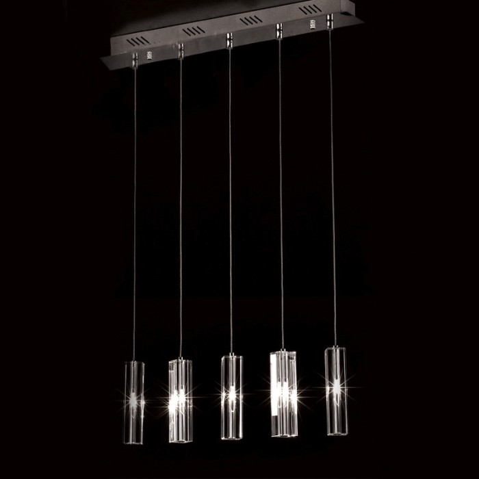 NETTO ΦΩΤΙΣΤΙΚΟ ΚΡΕΜΑΣΤΟ ΧΡΩΜΙΟ ΜΕΤΑΛΛΙΚΟ ΣΥΜΒΑΤΙΚΟ 5ΧG4 IP20 600Χ1200mm