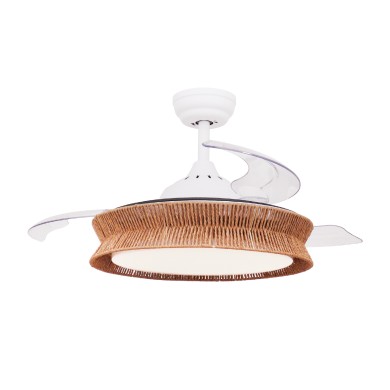  ΑΝΕΜΙΣΤΗΡΑΣ ΟΡΟΦΗΣ DIM ΜΑΤ ΛΕΥΚΟ 3 ΠΤΕΡΥΓΙΑ PC ΤΗΛΕΧΕΙΡΙΣΤΗΡΙΟ ΧΡΟΝΟΔΙΑΚΟΠΤΗ 36W CCT 35W