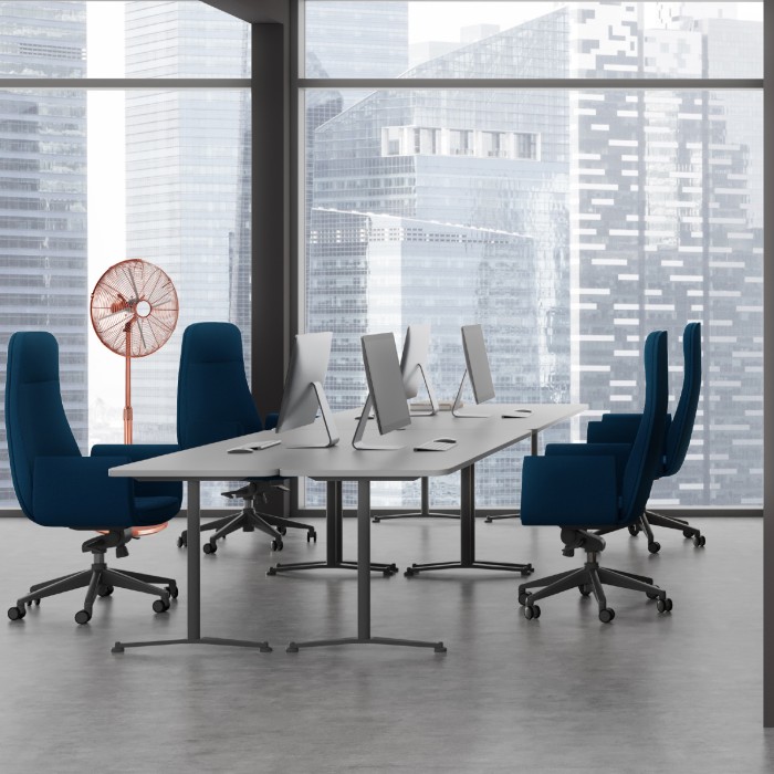 "ΑΝΕΜΙΣΤΗΡΑΣ ΜΕΤΑΛΛΙΚΟΣ ΜΕ ΟΡΘΟΣΤΑΤΗ ΧΑΛΚΙΝΟΣ ΜΕ 4  ΠΤΕΡΥΓΙΑ ΜΕΤΑΛΛΙΚΑ ΑΣΗΜΙ AC 60W Φ450mm