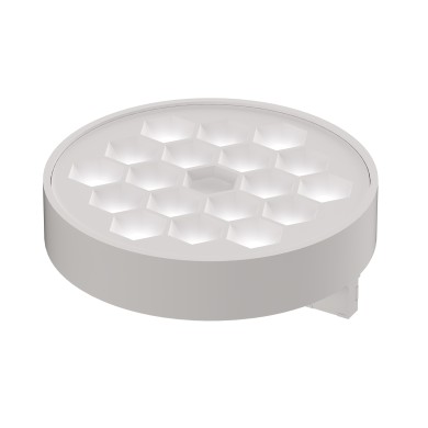 MINI White Magnetic Spot 24V DC 10W 4000K 620LM Φ97×32mm 5YRS
