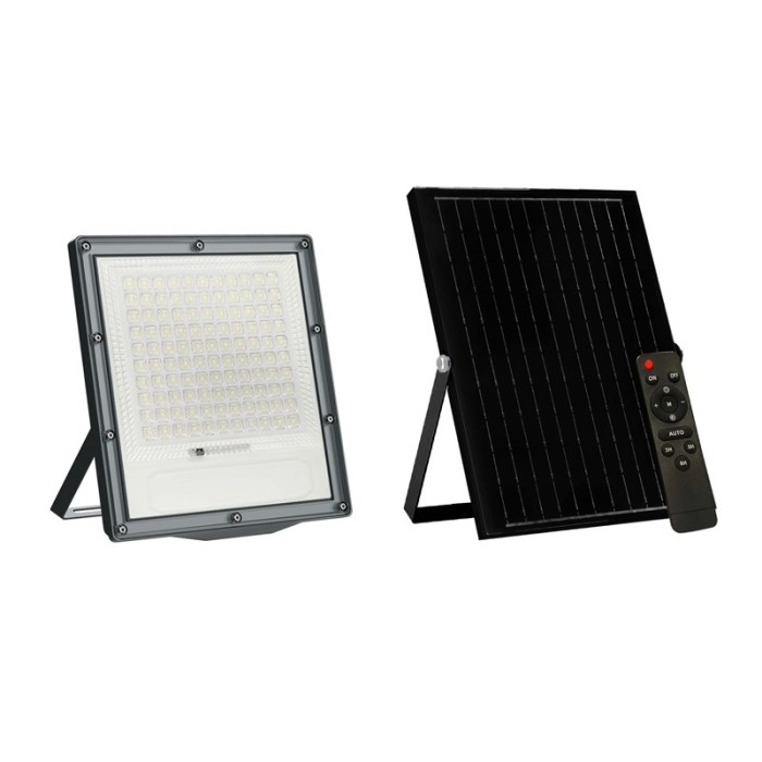 SOLAR SMD LED FLOOD LIGHT 120W 4000K IP66 90° Ra80 2YEARS GUARaNTEE