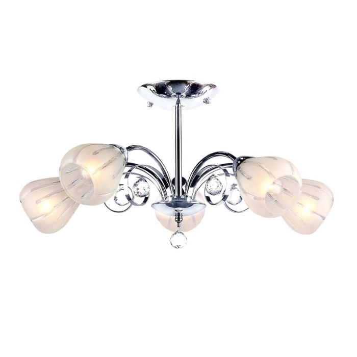 NETTO ΦΩΤΙΣΤΙΚΟ ΚΡΕΜΑΣΤΟ ΧΡΩΜΙΟ ΜΕΤΑΛΛΙΚΟ ΣΥΜΒΑΤΙΚΟ 5ΧΕ14 IP20 Φ560Χ400mm