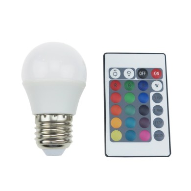 LED SMD 4W IR RGB 3000K 230V AC 300LM RA80 30000HRS 270° 1xE27