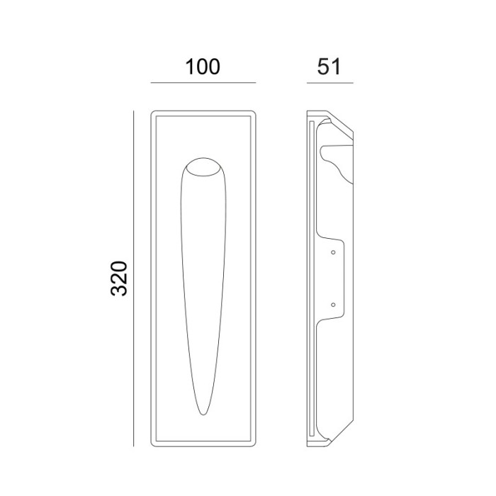 LED GYPSUM TRIMLESS STEP LUMINAIRE MACY CREE 1.5W 3000K 150LM 230V AC RA80 
