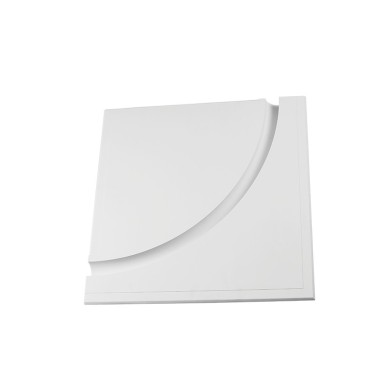 GYPSUM TRIMLESS LUMINAIRE ANDIE 1/2 CIRCLE 84x42x5CM 