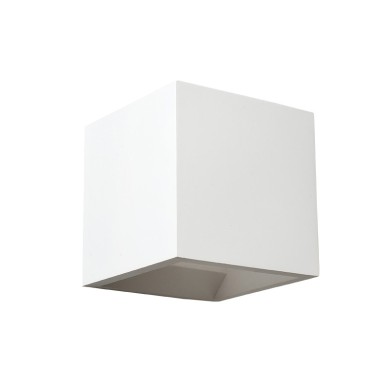 GYPSUM WALL LUMINAIRE 1XG9 BLOCK Φ12x12x12CM