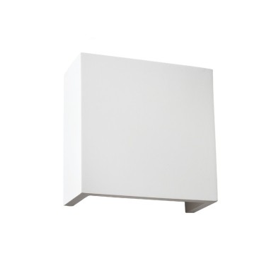 GYPSUM WALL LUMINAIRE 1XG9 BLOCK 12,6x7x12,6CM