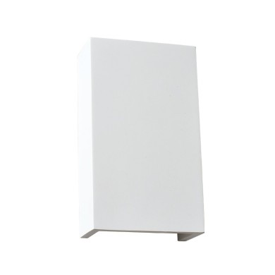 GYPSUM WALL LUMINAIRE 1XG9 BLOCK 11,6x7x20CM