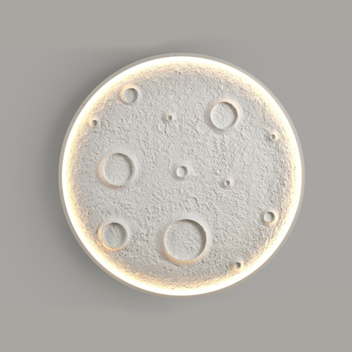 LED GYPSUM CEILING-WALL LIGHT NATURAL 24W 680Lm 3000K D450Χ70 MOND