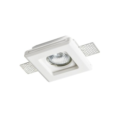 SQUARE GYPSUM TRIMLESS SPOT LUMINAIRE ERIN GU10