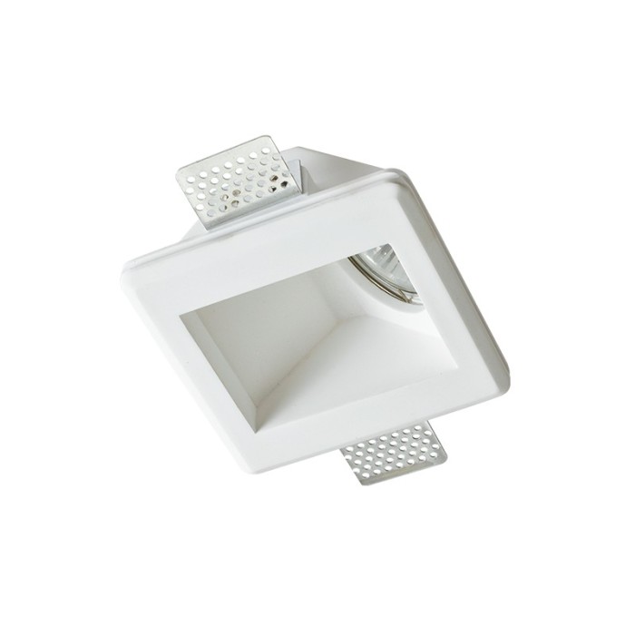 SQUARE WALL WASHER GYPSUM TRIMLESS SPOT LUMINAIRE ODEN GU10
