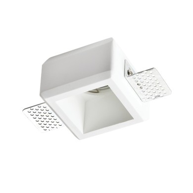 SQUARE GYPSUM TRIMLESS SPOT LUMINAIRE JOSIE GU10 