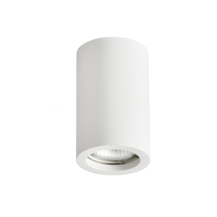 ROUND GYPSUM CEILING LUMINAIRE RUTH GU10 Φ70x112 