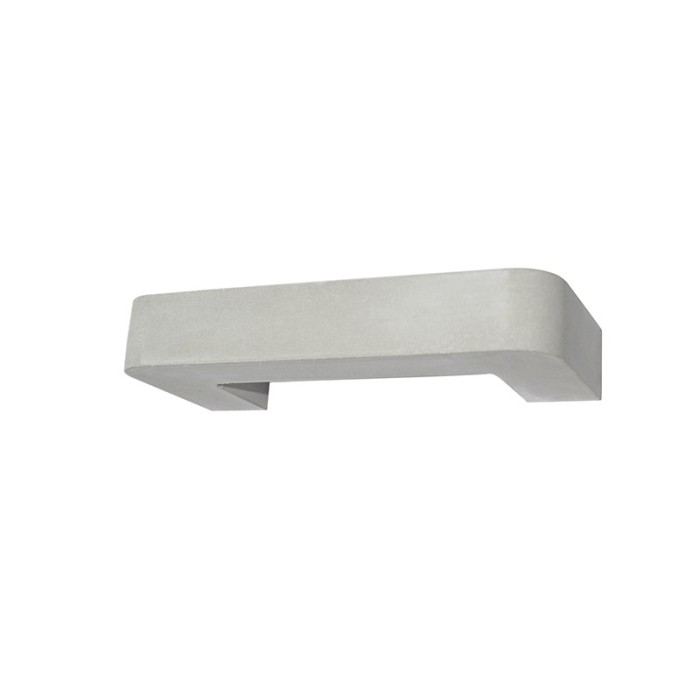 NETTO CEMENT WALL LUMINAIRE118MM FOGA 1XR7S 32X14,2X5,4CM 