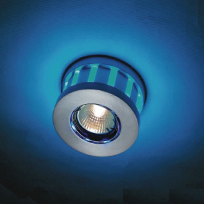 ΣΠΟΤ GU10 ΜΕ 12LED ΜΠΛΕ ΣΤΡ/ΛΟ