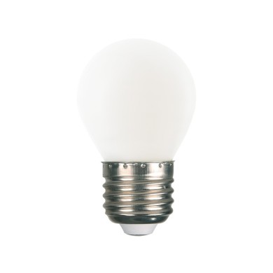 LED FILAMENT E27 G45 6W FROSTY 2700K 230V AC 540LM RA80 30000H 360°