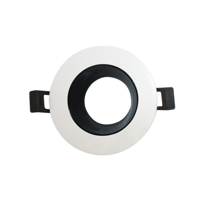   SPOT WHITE RING - BLACK REFLECTOR ALUMINUM 