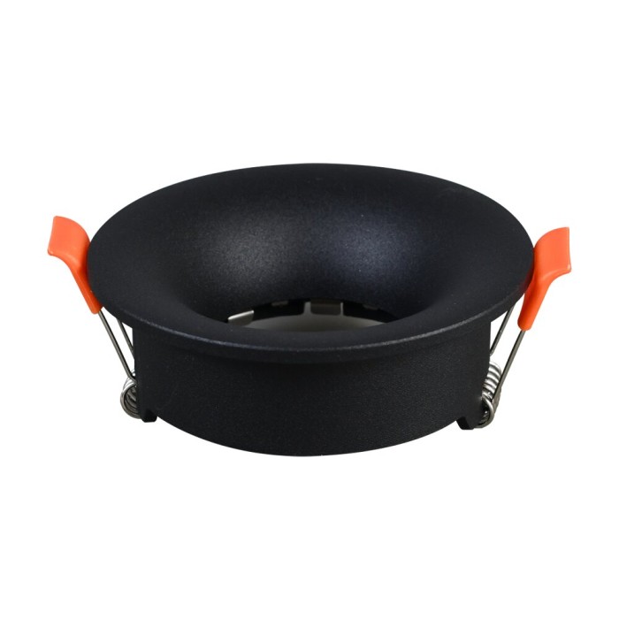 SPOT RECESSED FIXED BLACK CONVENTIONAL 1XGU10 IP20 Φ85Χ50ΜΜ